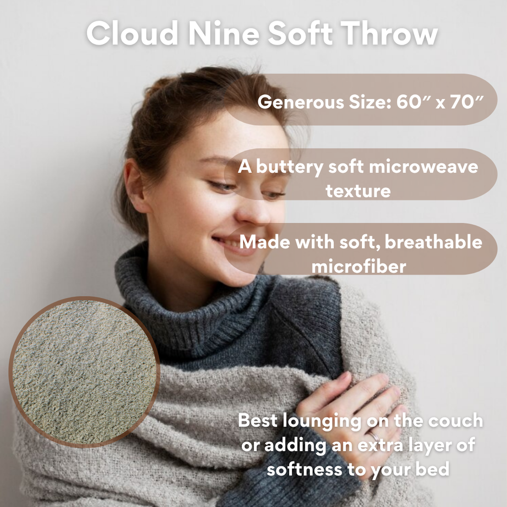 Cloud Nine Soft Throw Blanket
