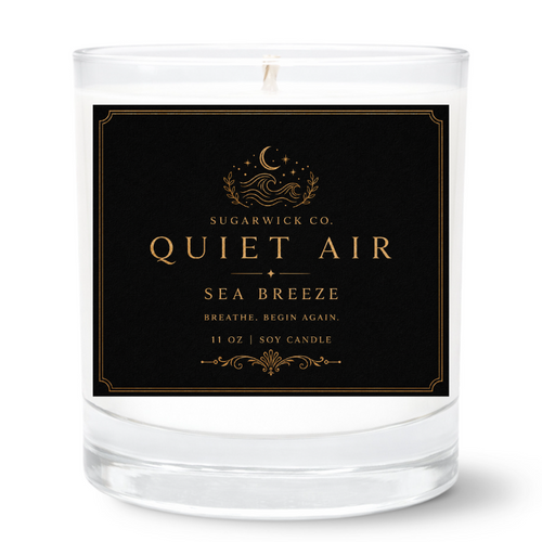 Quiet Air | 11 oz Sea Breeze Soy Candle