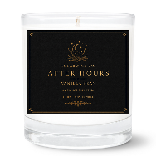 After Hours | 11 oz Vanilla Bean Soy Candle